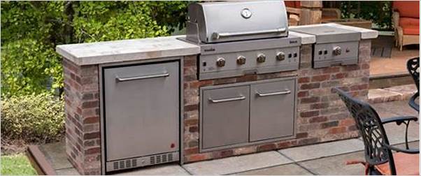 outdoor kitchen grills
